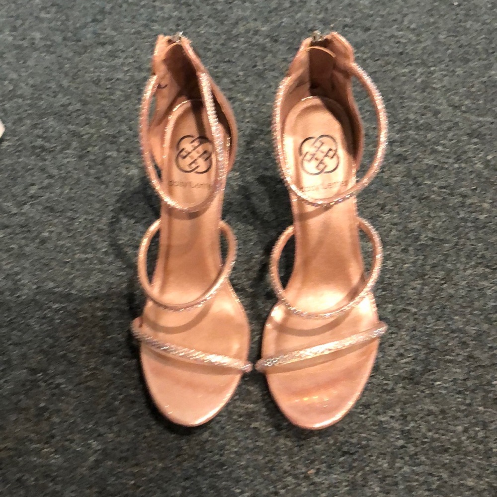 Super cute rose gold heels
